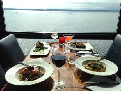 Dinner at Ray's Boathouse in Seattle