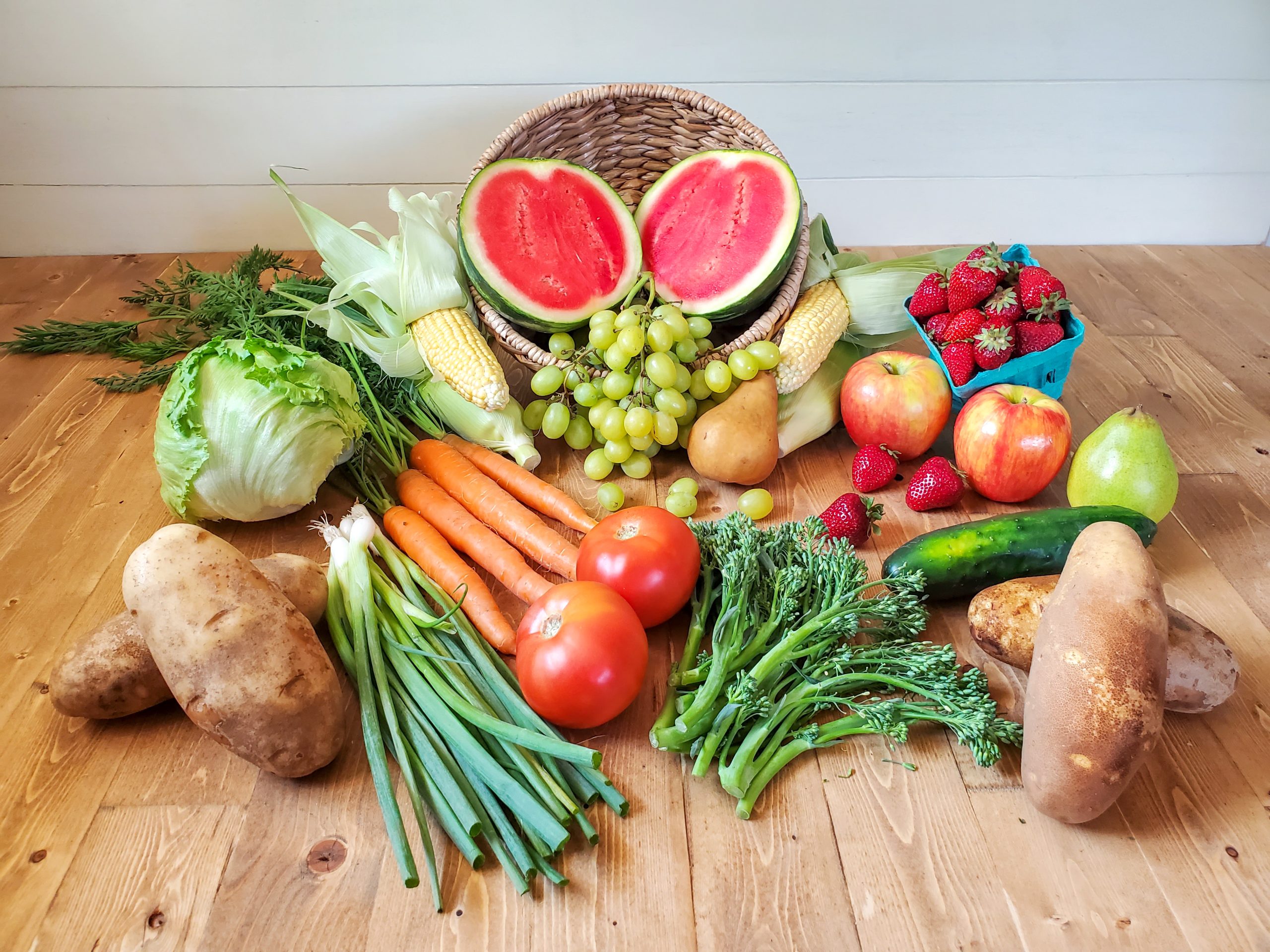 Frank's Quality Produce, fruits, Iconic Market Box,