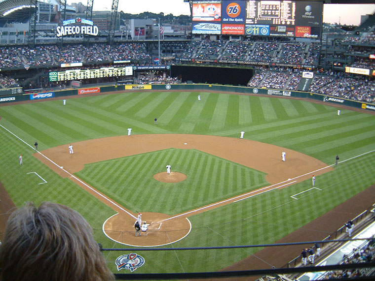 Baseball Game in Seattle