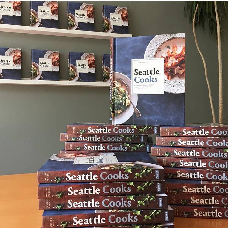 Julien Perry, Seattle cookbook, Seattle Gift Idea, Pike Place Market